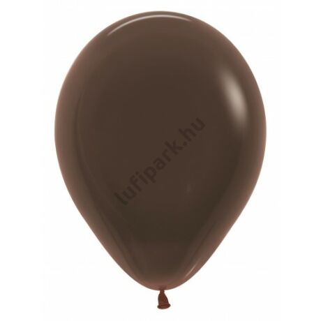 12 inch-es Chocolate Brown gumi lufi