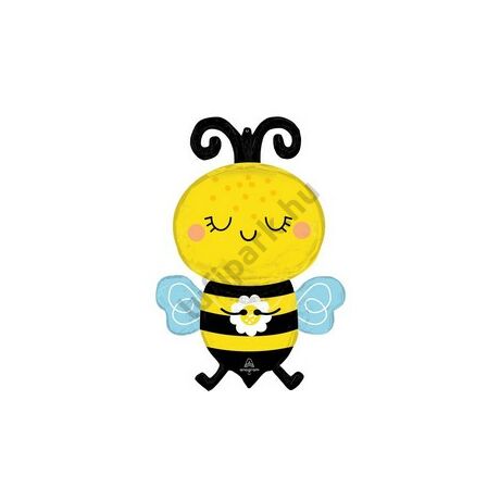Méhecske Happy Bee supershape fólia lufi