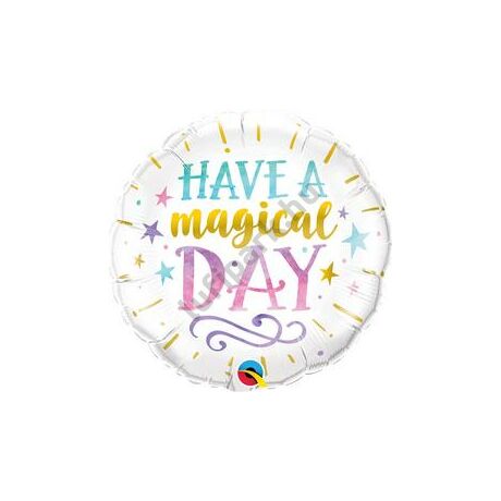 18 inch-es Have a Magical Day Fólia Lufi