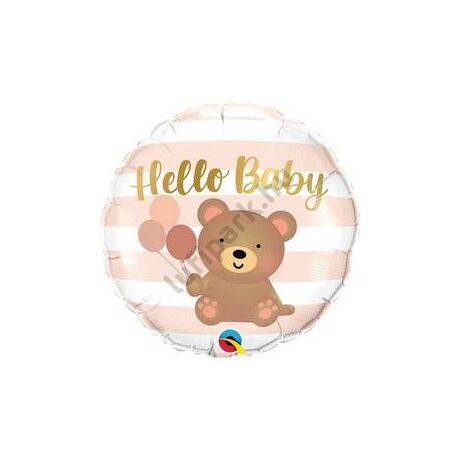 18 inch-es Hello Baby Bear and ballons