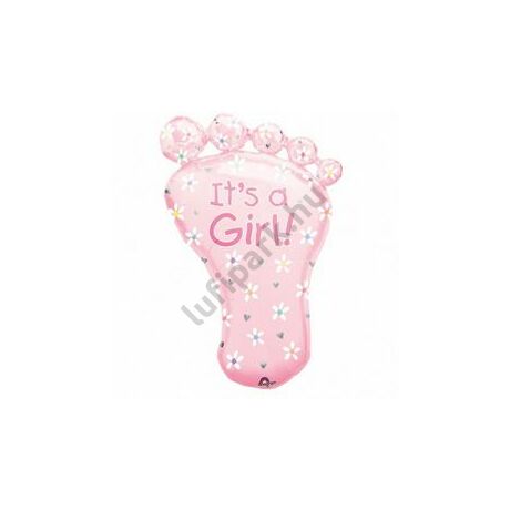 It is a girl foot super shape fólia lufi