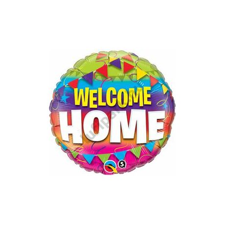 18 inch-es welcome home pennants fólia