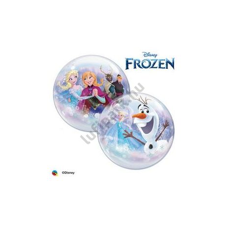 22 inch-es Jégvarázs - Disney Frozen Characters Bubbles Lufi