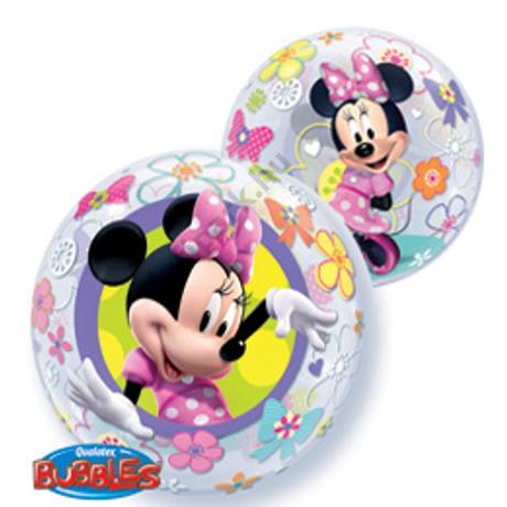 22 inch-es Disney Minnie Mouse Bow-Tique Bubbles Lufi