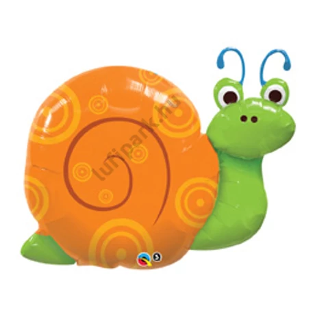 36 inch-es Csiga - Cute Swirly Snail Fól
