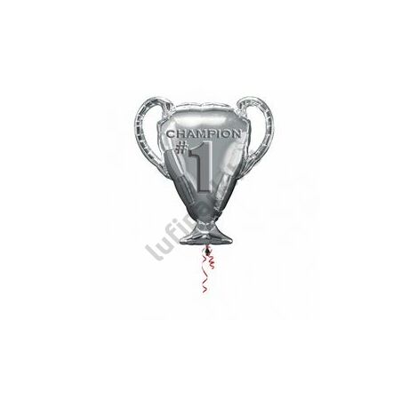 Első Helyezett Bajnoki Kupa - Trophy Champion #1 Super Shape Fólia Léggömb