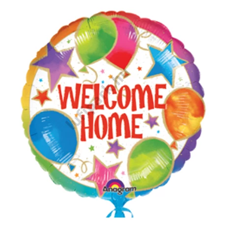 18 inch-es Welcome Home Celebration Fóli