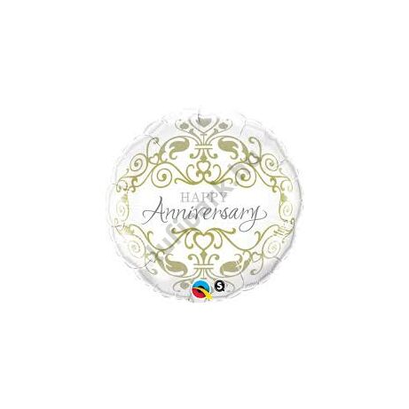 18 inch-es Happy Anniversary fólia
