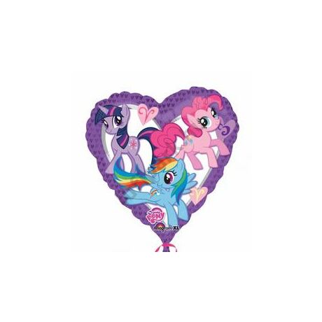 18 inch-es My Little Pony Szív Fólia Lufi