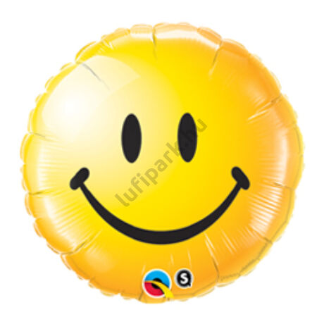 18 inch-es Sárga Mosolygós Arc - Smile F