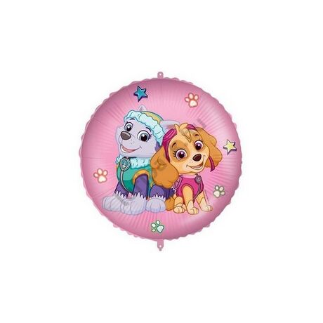 18 inch-es Mancs Őrjárat - Paw Patrol Skye &amp; Everest Fólia Lufi
