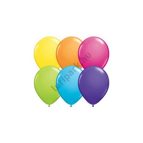 11 inch-es Tropical Assortment Kerek Lufi (25 db/csomag)