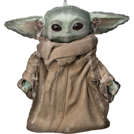 Sétáló Fólia lufi, Star Wars Mandalorian, The Child