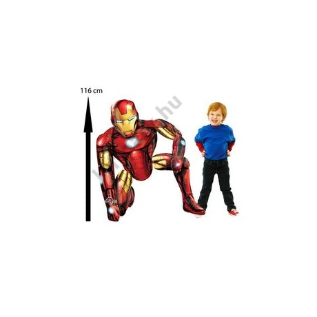 46 inch-es Iron Man Sétáló Fólia Lufi