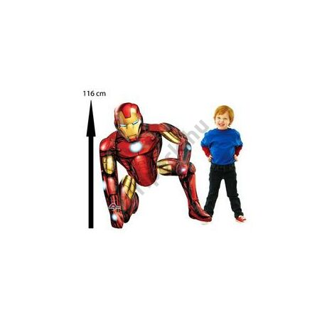 46 inch-es Iron Man sétáló fólia lufi