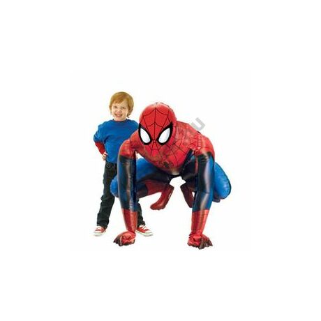 Pókember spiderman sétáló fólia lufi