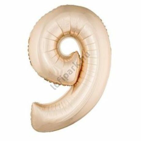 40 inch-es Number 9 Számos Super Shape Fólia Lufi