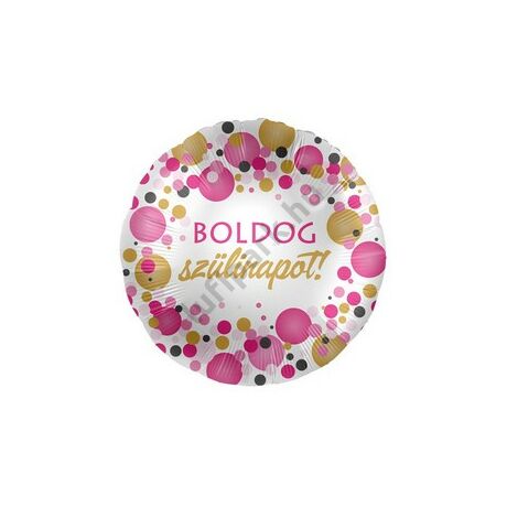 17 inch-es boldog szülinapot pasztell