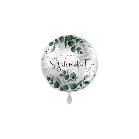 17 inch-es Boldog Szülinapot Green Magic Wishes Fólia Lufi