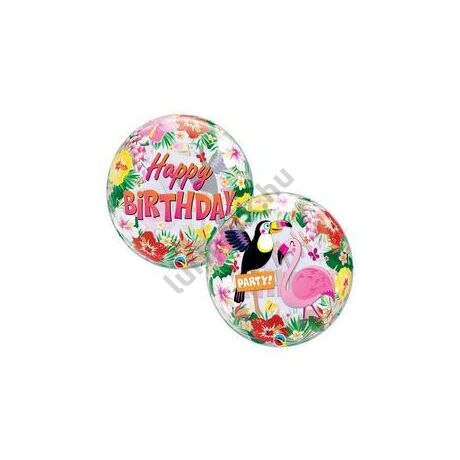 22 inch-es tropical birthday party bubbl