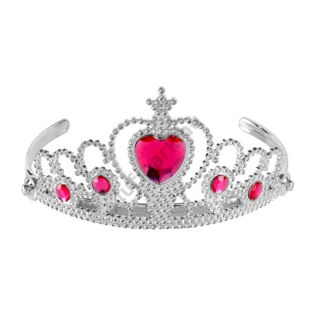 ezüst tiara