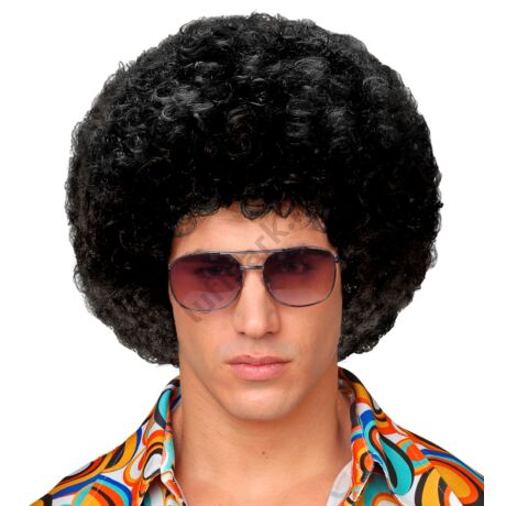 Fekete afro 70-es évek paróka