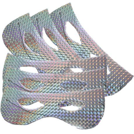Papírszemüveg, hologramos, ezüst