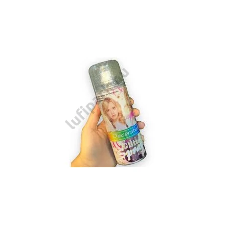Hajspray színes glitteres