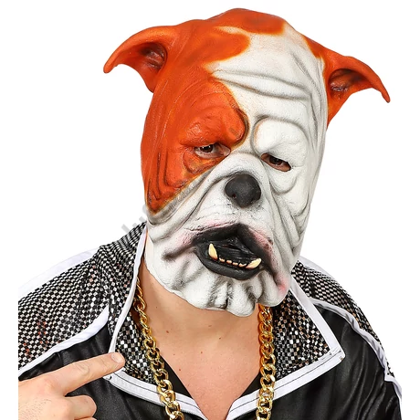Bulldog latex álarc