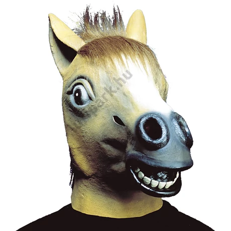 Lómaszk plüss sörénnyel
