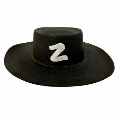 Kalap zorro fekete