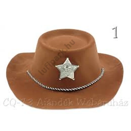 cowboy kalap flokkolt