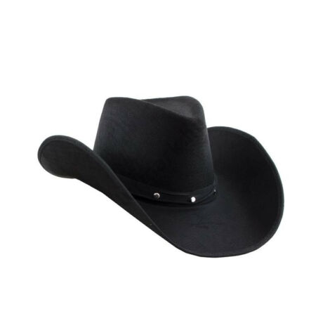 SZEGECSELT FEKETE COWBOY KALAP