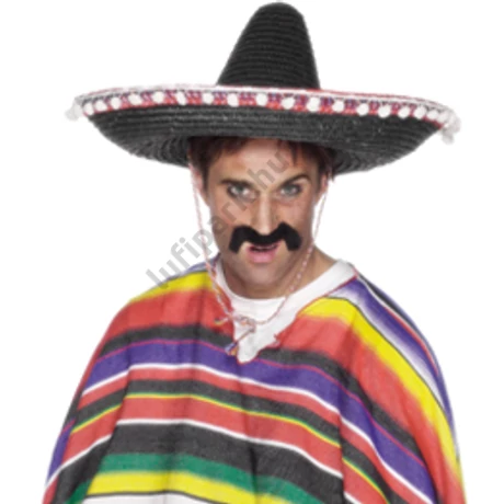 Fekete sombrero mexikói kalap