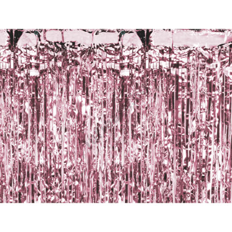 Party függöny, rose-gold, 90 X 250 cm