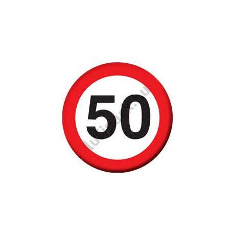 50-es Sebességkorlátozó Szülinapi Számos