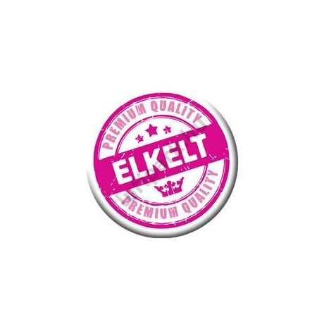 Rózsaszín-fehér elkelt feliratú kitűző