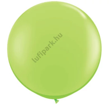 3 feet-es Lime Green (Fashion) Kerek Latex Lufi 