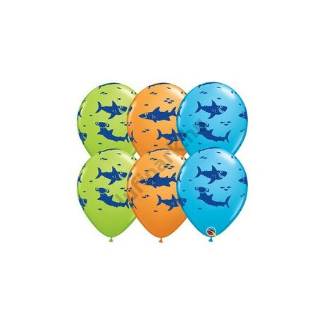 11 inch-es Fun Sharks! Special Assortment Lufi