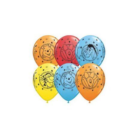 11 inch-es Winnie The Pooh Characters - Micimackó Spec. Asst. Lufi 