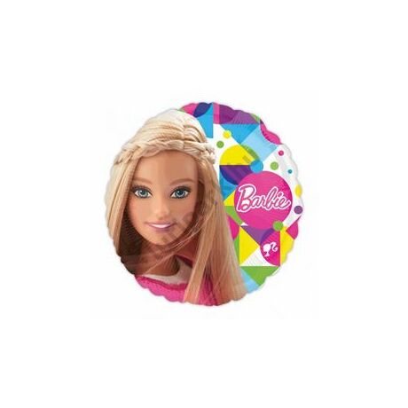 17 inch-es Barbie-t ábrázoló fólia lufi