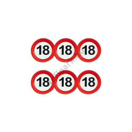 18-as Sebességkorlátozó Parti Tányér