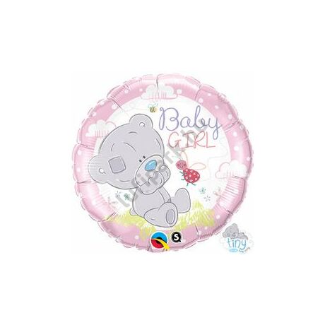 18 inch-es Tiny Tatty Teddy Baby Girl Fólia Lufi