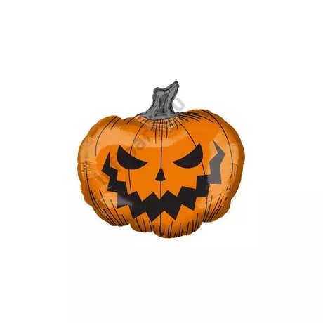 29 inch-es Ijesztő Tök Super Shape Fólia Lufi Halloween-re