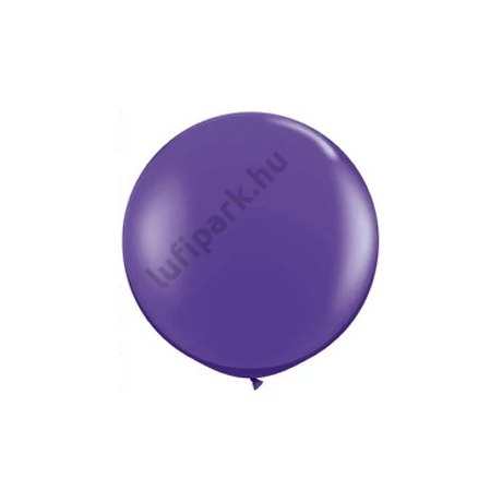 3 feet-es Purple Violet (Fashion) Kerek Latex Lufi