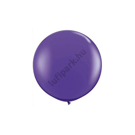3 feet-es Purple Violet (Fashion) Kerek Latex Lufi