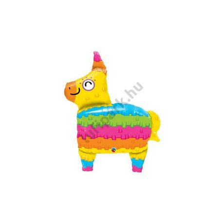 34 inch-es  rainbow Llama pinata fólia l