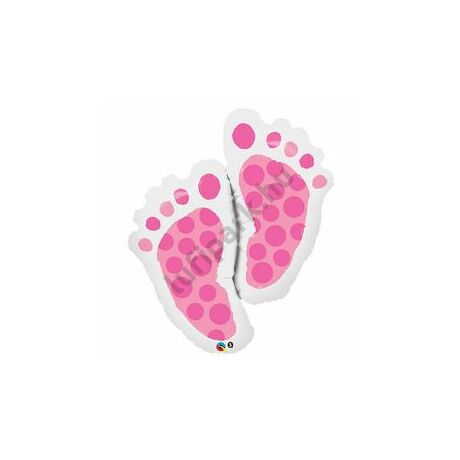 35 inch-es baby feet pink super shape