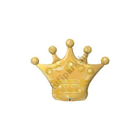 41 INCH-ES GOLDEN CROWN fólia lufi