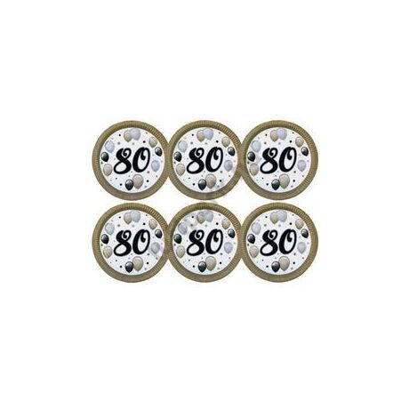 80-as elegáns léggömbös tányér
